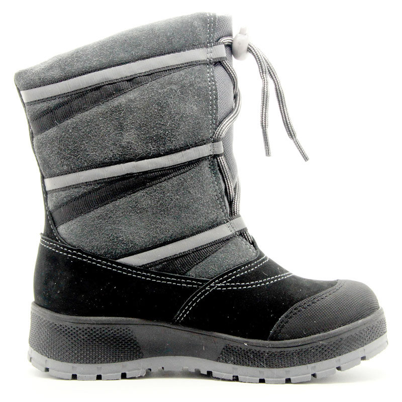 Сапожки нат.мех, артикул 1566, цвет черный купить в интернет-магазине Shoeslel с доставкой по России