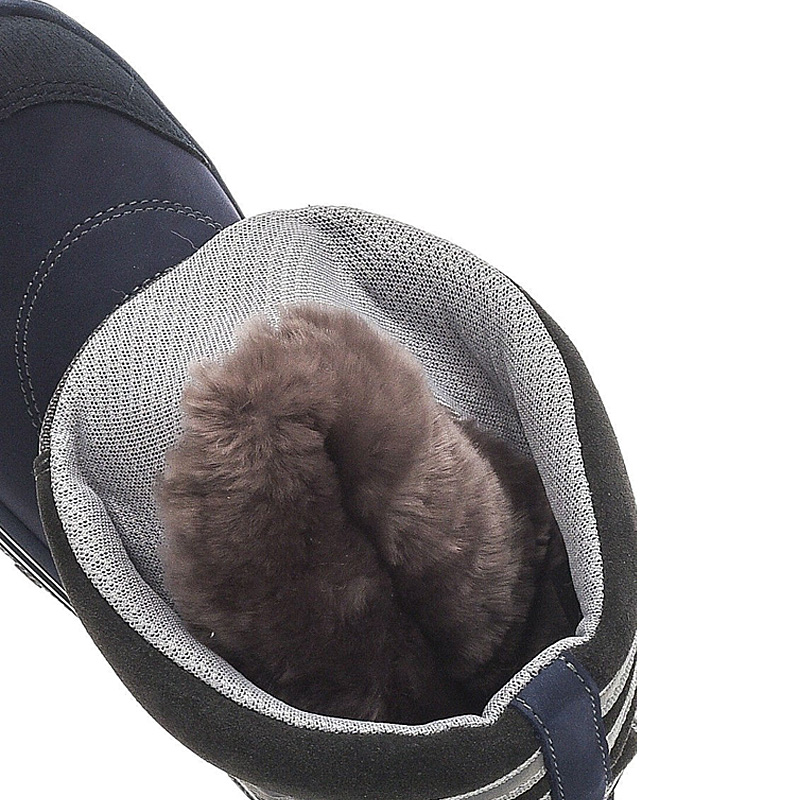 Сапожки нат.мех, артикул 1566, цвет синий купить в интернет-магазине Shoeslel с доставкой по России