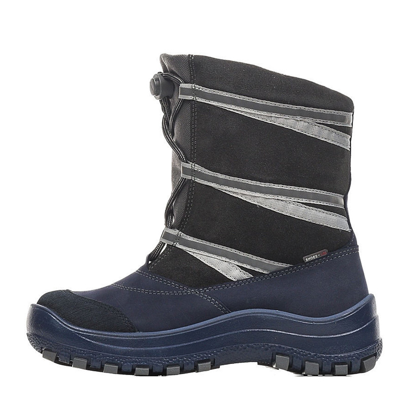 Сапожки нат.мех, артикул 1566, цвет синий купить в интернет-магазине Shoeslel с доставкой по России