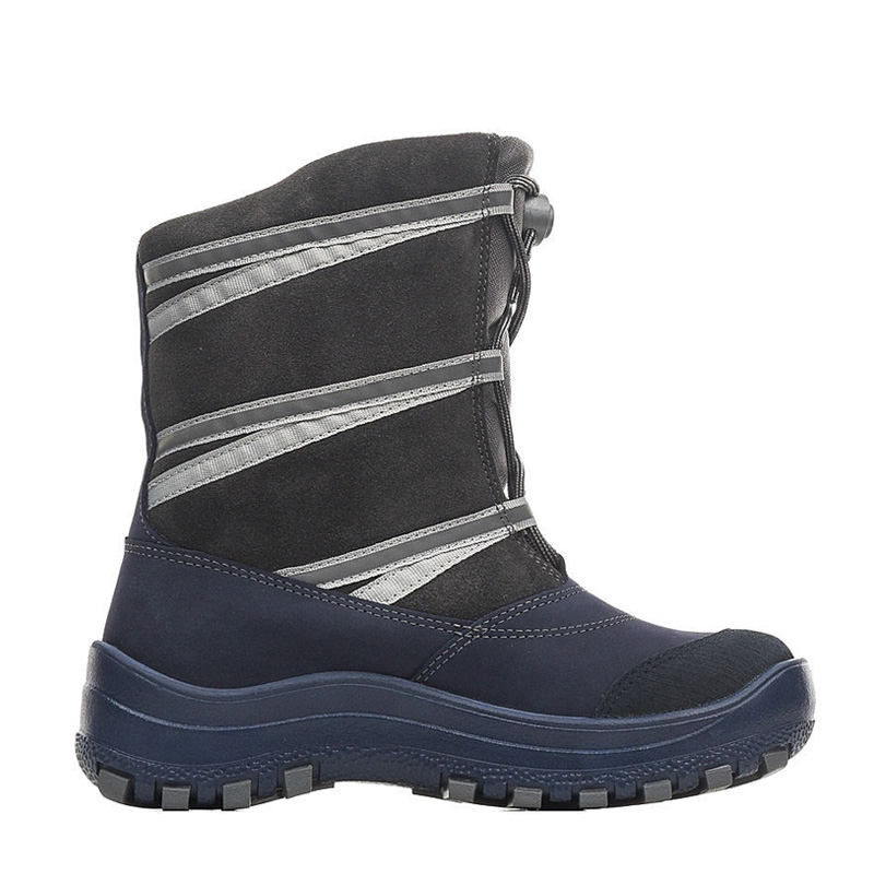 Сапожки нат.мех, артикул 1566, цвет синий купить в интернет-магазине Shoeslel с доставкой по России