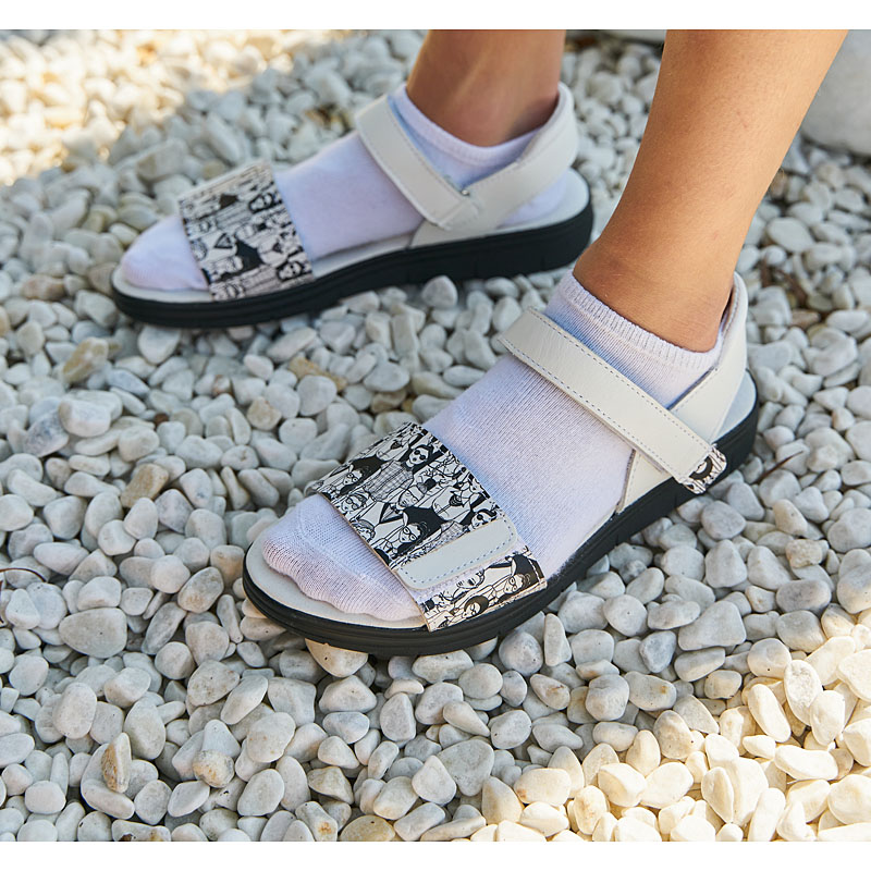 Туфли летние, артикул 1593, цвет цветной купить в интернет-магазине Shoeslel с доставкой по России