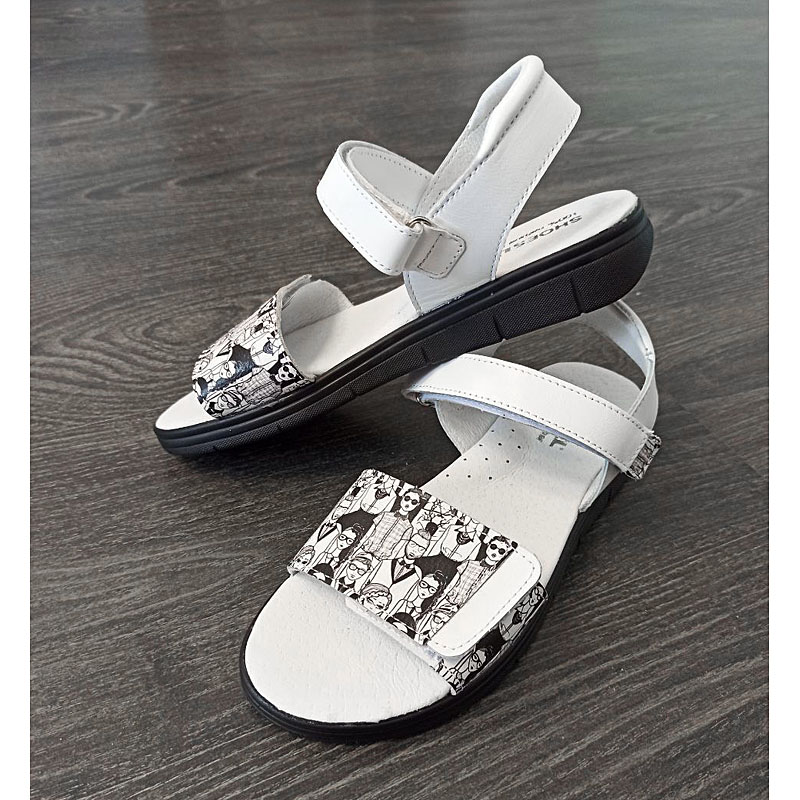 Туфли летние, артикул 1593, цвет цветной купить в интернет-магазине Shoeslel с доставкой по России