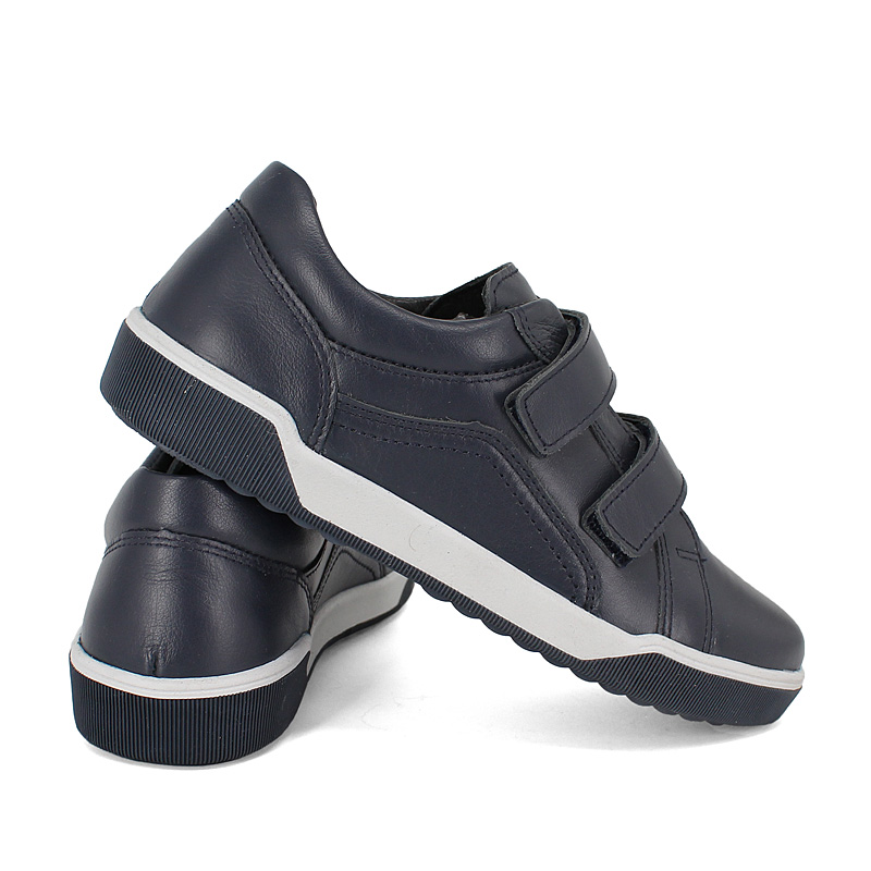 Полуботинки, артикул 1609, цвет сине-белый купить в интернет-магазине Shoeslel с доставкой по России