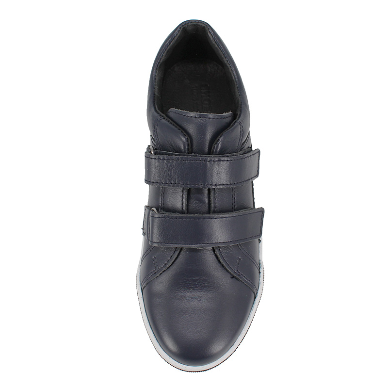 Полуботинки, артикул 1609, цвет сине-белый купить в интернет-магазине Shoeslel с доставкой по России