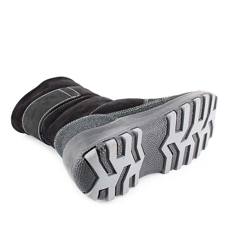 Сапожки нат.мех, артикул 161, цвет черный купить в интернет-магазине Shoeslel с доставкой по России