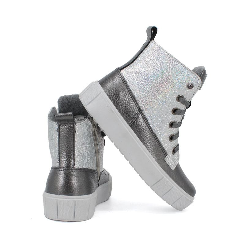 Ботинки байка, артикул 1623, цвет темно-серый купить в интернет-магазине Shoeslel с доставкой по России