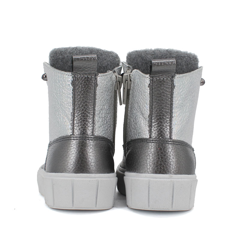 Ботинки байка, артикул 1623, цвет темно-серый купить в интернет-магазине Shoeslel с доставкой по России