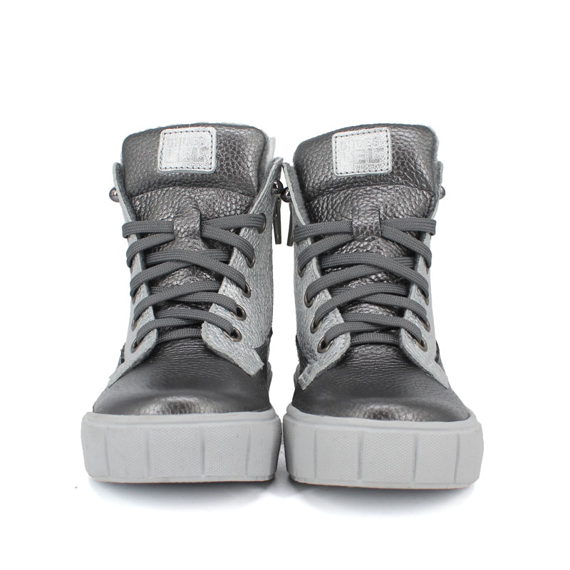 Ботинки байка, артикул 1623, цвет темно-серый купить в интернет-магазине Shoeslel с доставкой по России