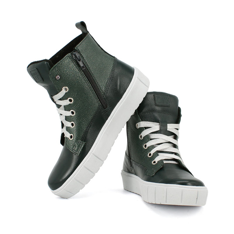 Ботинки байка, артикул 1623, цвет зеленый купить в интернет-магазине Shoeslel с доставкой по России