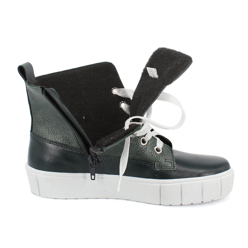 Ботинки байка, артикул 1623, цвет зеленый купить в интернет-магазине Shoeslel с доставкой по России