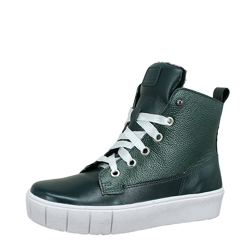 Ботинки байка, артикул 1623, цвет зеленый купить в интернет-магазине Shoeslel с доставкой по России