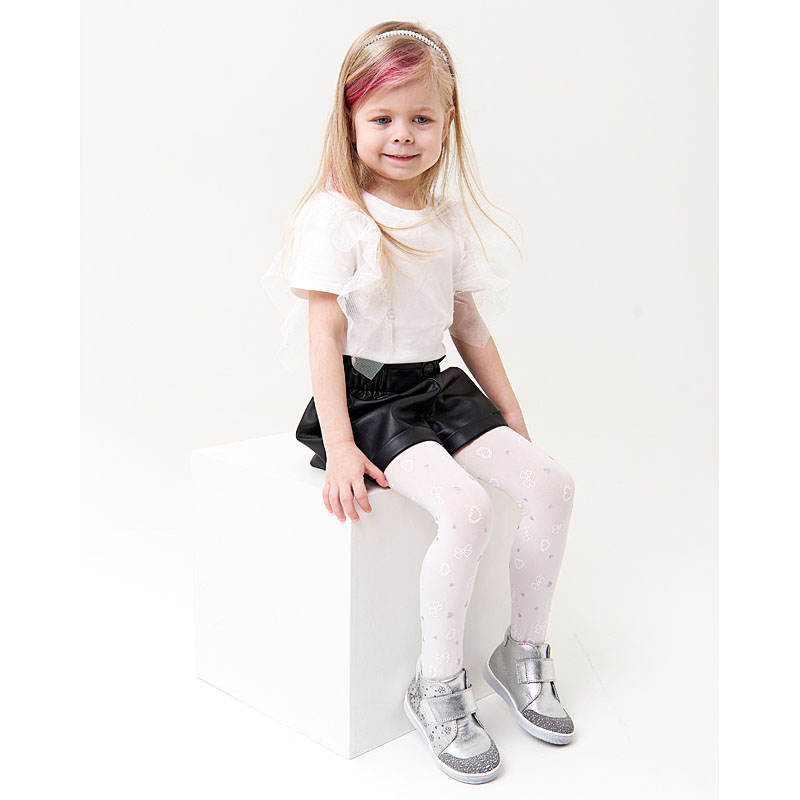 Ботинки малодетские, артикул 1625, цвет серебро купить в интернет-магазине Shoeslel с доставкой по России