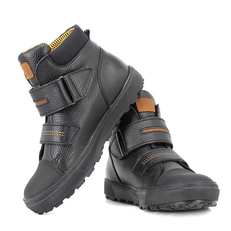 Ботинки байка, артикул 1662, цвет черный купить в интернет-магазине Shoeslel с доставкой по России