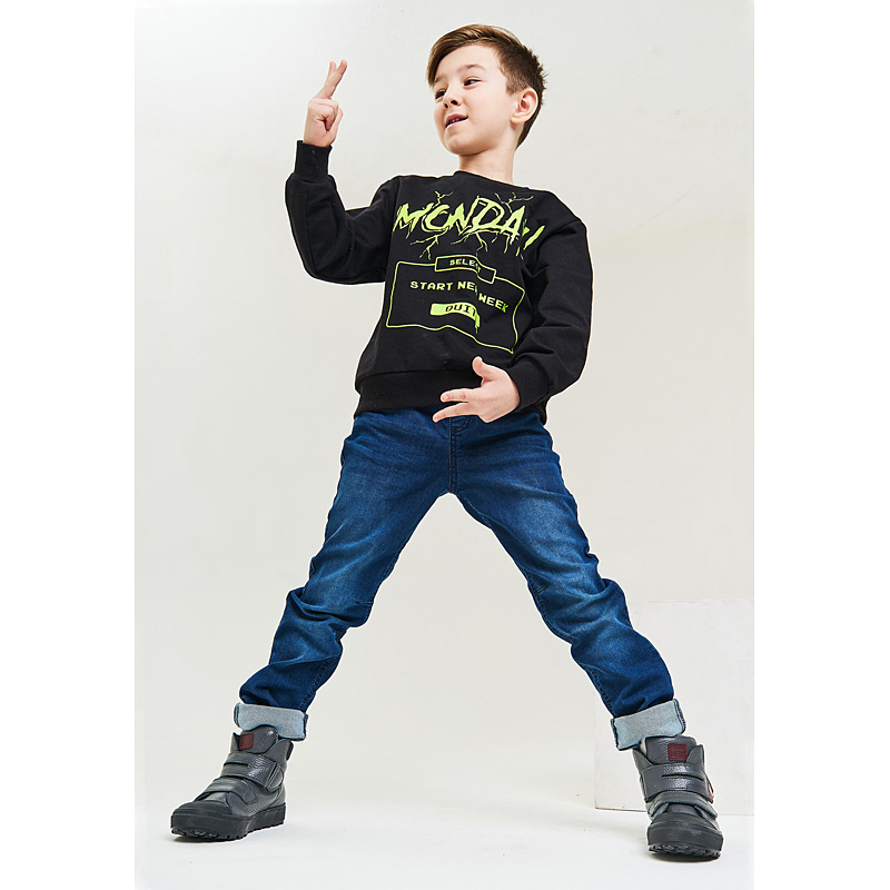 Ботинки байка, артикул 1662, цвет графитовый купить в интернет-магазине Shoeslel с доставкой по России