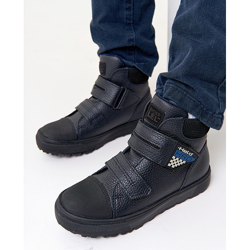 Ботинки байка, артикул 1662, цвет синий купить в интернет-магазине Shoeslel с доставкой по России