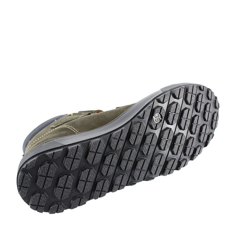 Ботинки байка, артикул 1662, цвет оливковый купить в интернет-магазине Shoeslel с доставкой по России