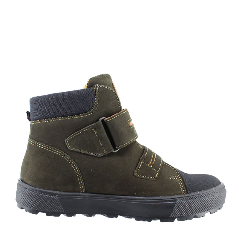 Ботинки байка, артикул 1662, цвет оливковый купить в интернет-магазине Shoeslel с доставкой по России