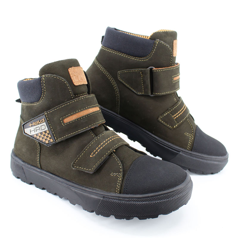 Ботинки байка, артикул 1662, цвет оливковый купить в интернет-магазине Shoeslel с доставкой по России