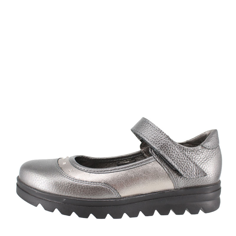 Туфли, артикул 1664, цвет темное серебро купить в интернет-магазине Shoeslel с доставкой по России