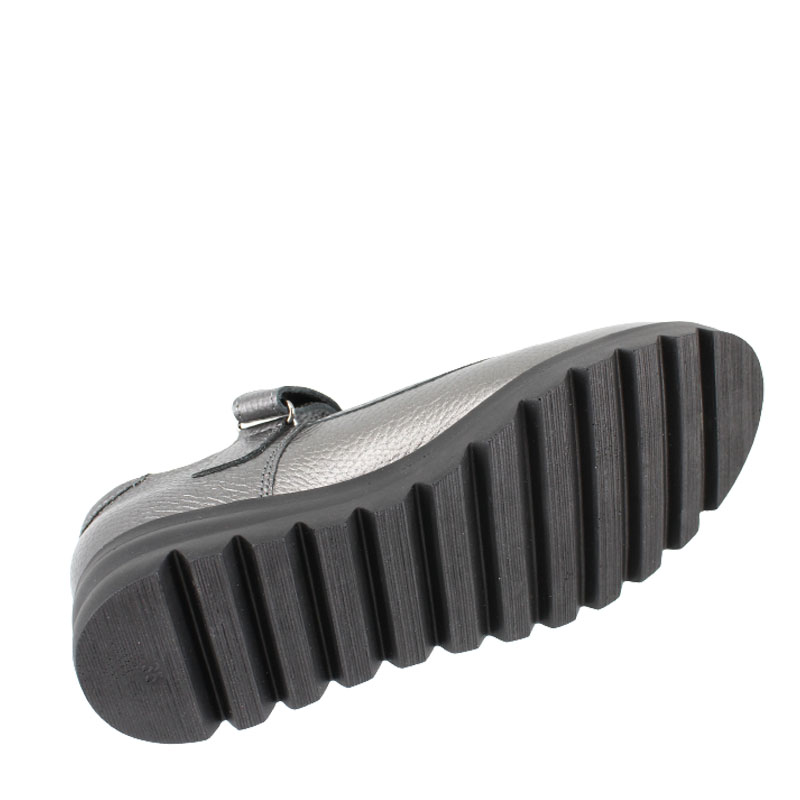 Туфли, артикул 1664, цвет темное серебро купить в интернет-магазине Shoeslel с доставкой по России