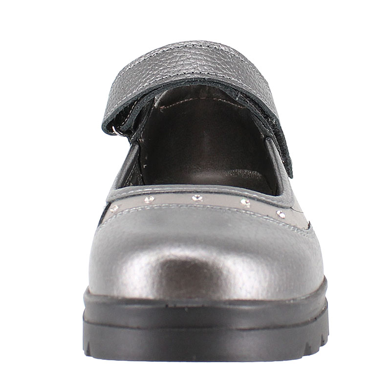 Туфли, артикул 1664, цвет темное серебро купить в интернет-магазине Shoeslel с доставкой по России