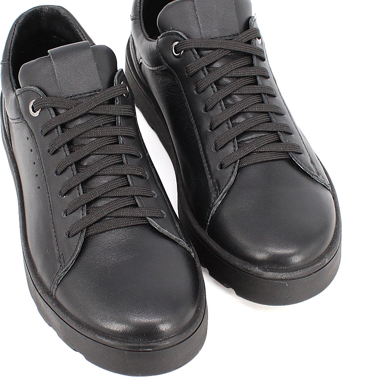 Полуботинки, артикул 1667, цвет черный купить в интернет-магазине Shoeslel с доставкой по России