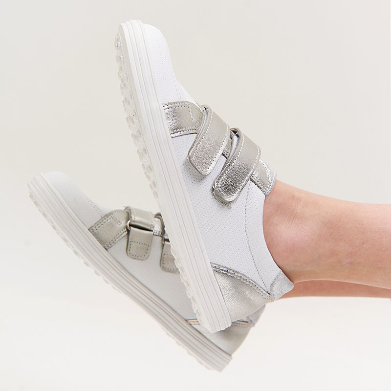 Полуботинки, артикул 1673, цвет серебристый купить в интернет-магазине Shoeslel с доставкой по России