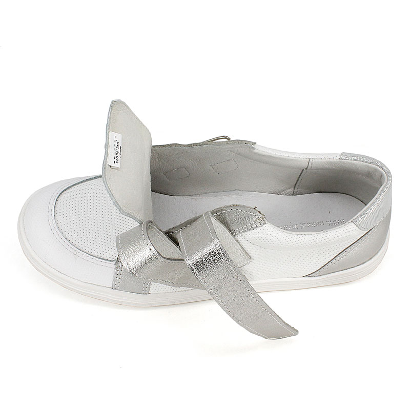 Полуботинки, артикул 1673, цвет серебристый купить в интернет-магазине Shoeslel с доставкой по России