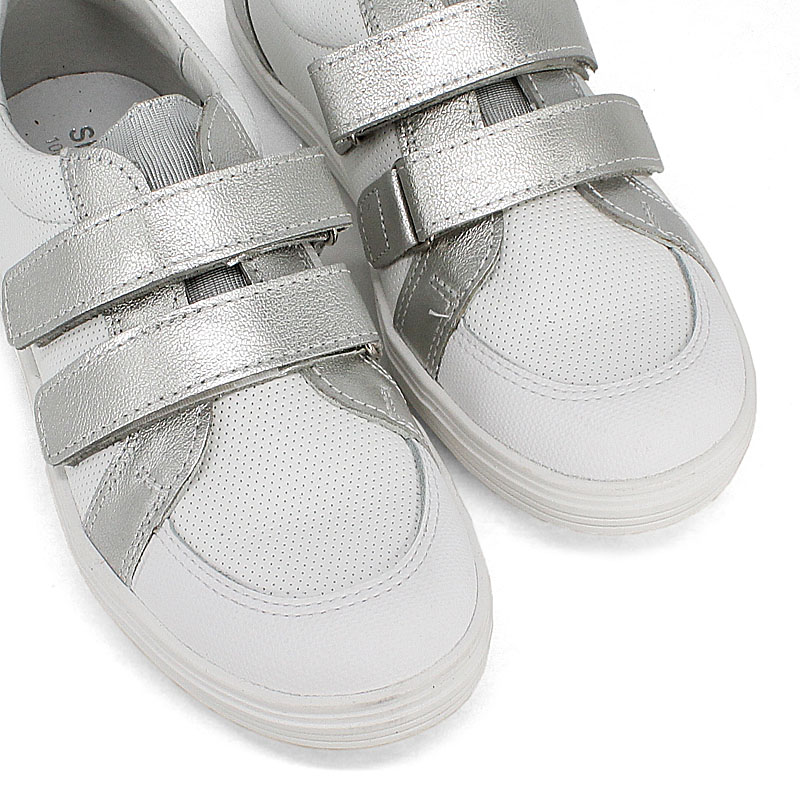 Полуботинки, артикул 1673, цвет серебристый купить в интернет-магазине Shoeslel с доставкой по России