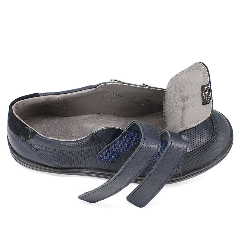 Полуботинки, артикул 1673, цвет синий купить в интернет-магазине Shoeslel с доставкой по России