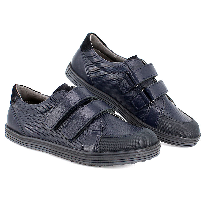 Полуботинки, артикул 1673, цвет синий купить в интернет-магазине Shoeslel с доставкой по России