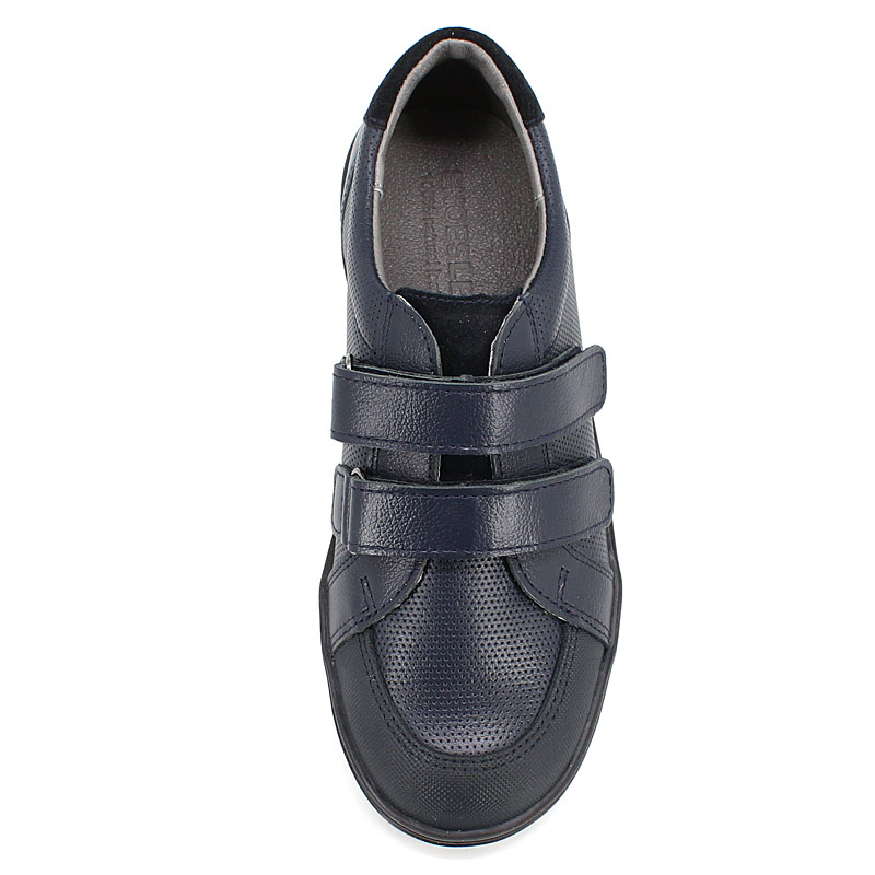 Полуботинки, артикул 1673, цвет синий купить в интернет-магазине Shoeslel с доставкой по России