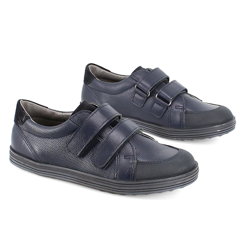 Полуботинки, артикул 1673, цвет синий купить в интернет-магазине Shoeslel с доставкой по России