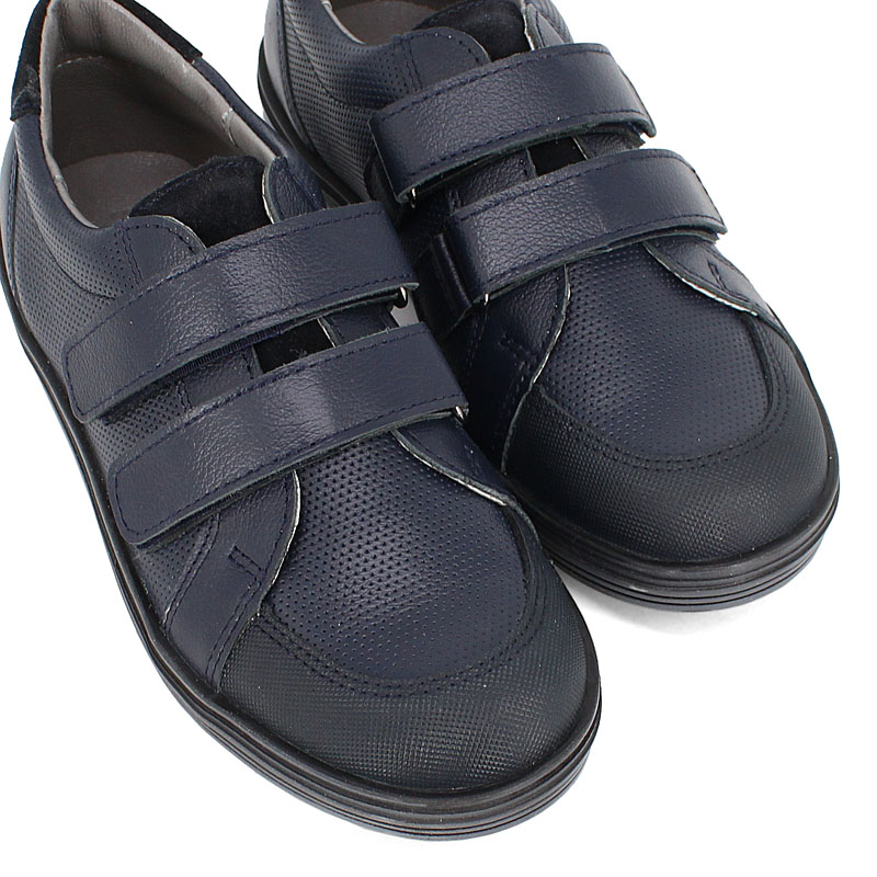 Полуботинки, артикул 1673, цвет синий купить в интернет-магазине Shoeslel с доставкой по России