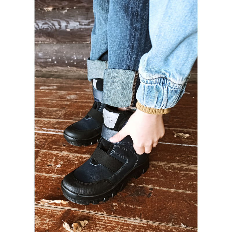 Ботинки байка, артикул 1693, цвет черный купить в интернет-магазине Shoeslel с доставкой по России