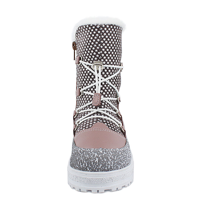 Сапожки нат.мех, артикул 1694, цвет лавандовый купить в интернет-магазине Shoeslel с доставкой по России