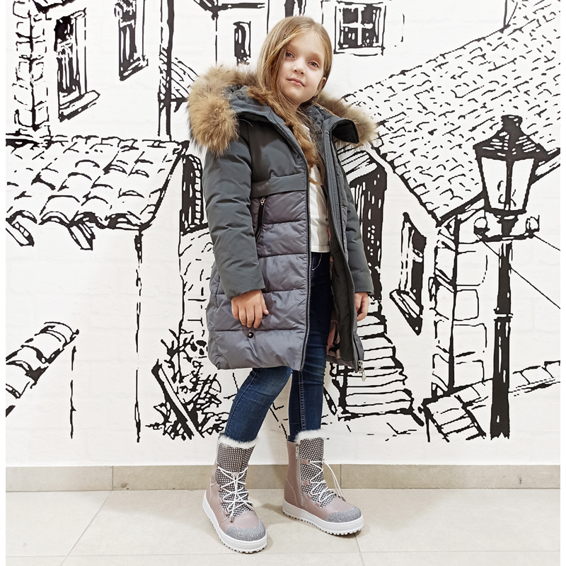 Сапожки нат.мех, артикул 1694, цвет лавандовый купить в интернет-магазине Shoeslel с доставкой по России