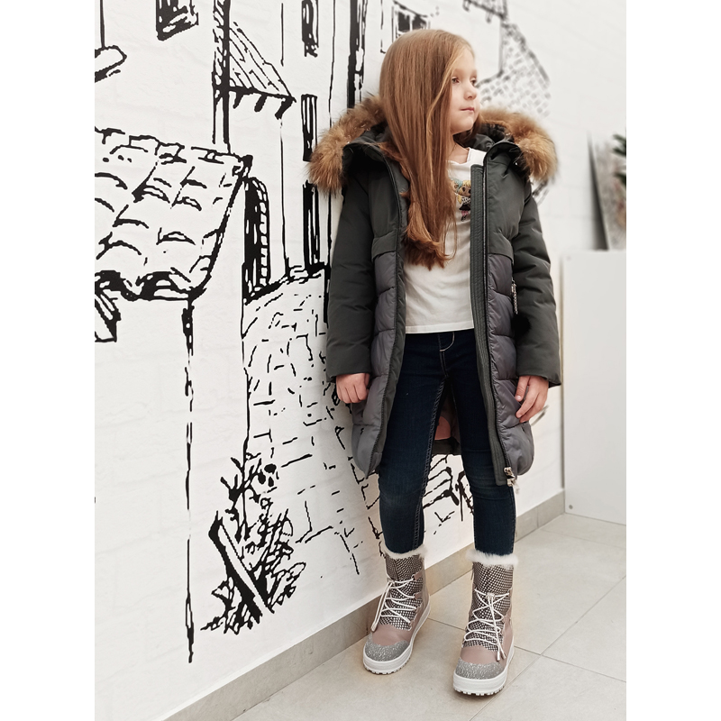 Сапожки нат.мех, артикул 1694, цвет лавандовый купить в интернет-магазине Shoeslel с доставкой по России