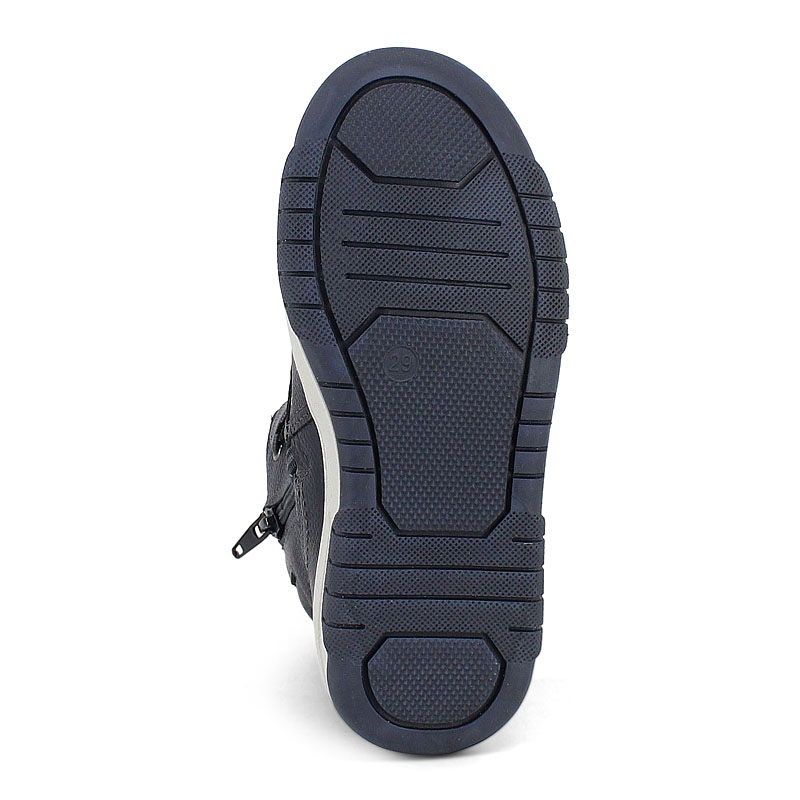 Ботинки байка, артикул 1704, цвет темно-синий купить в интернет-магазине Shoeslel с доставкой по России