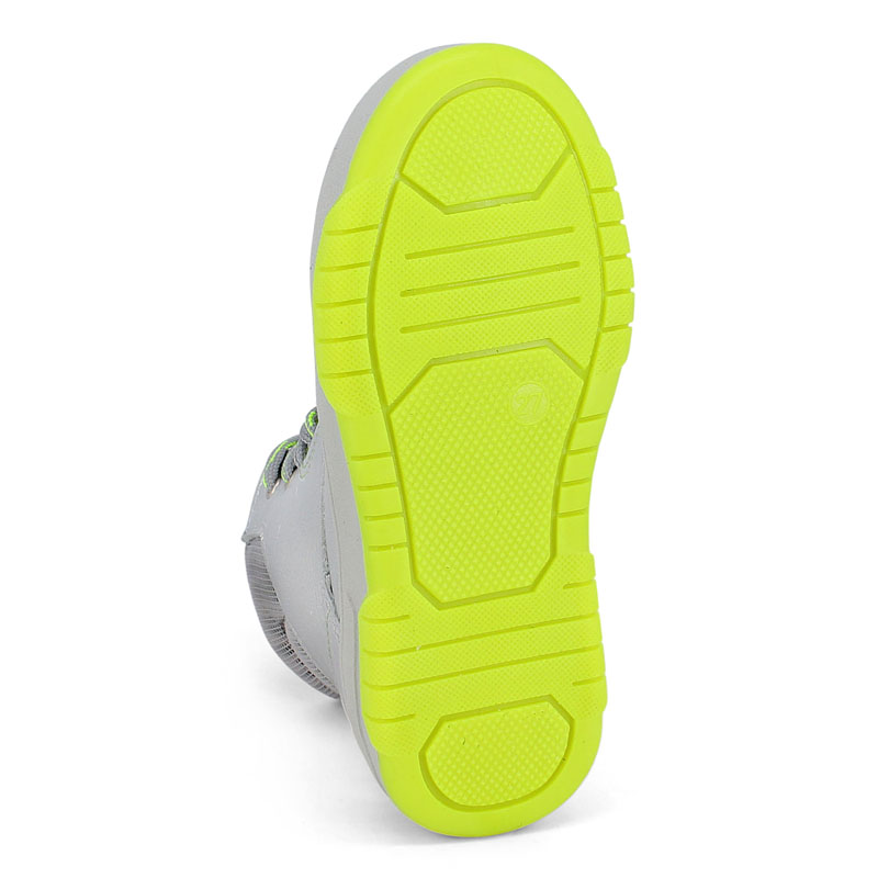 Ботинки байка, артикул 1704, цвет серебряный купить в интернет-магазине Shoeslel с доставкой по России