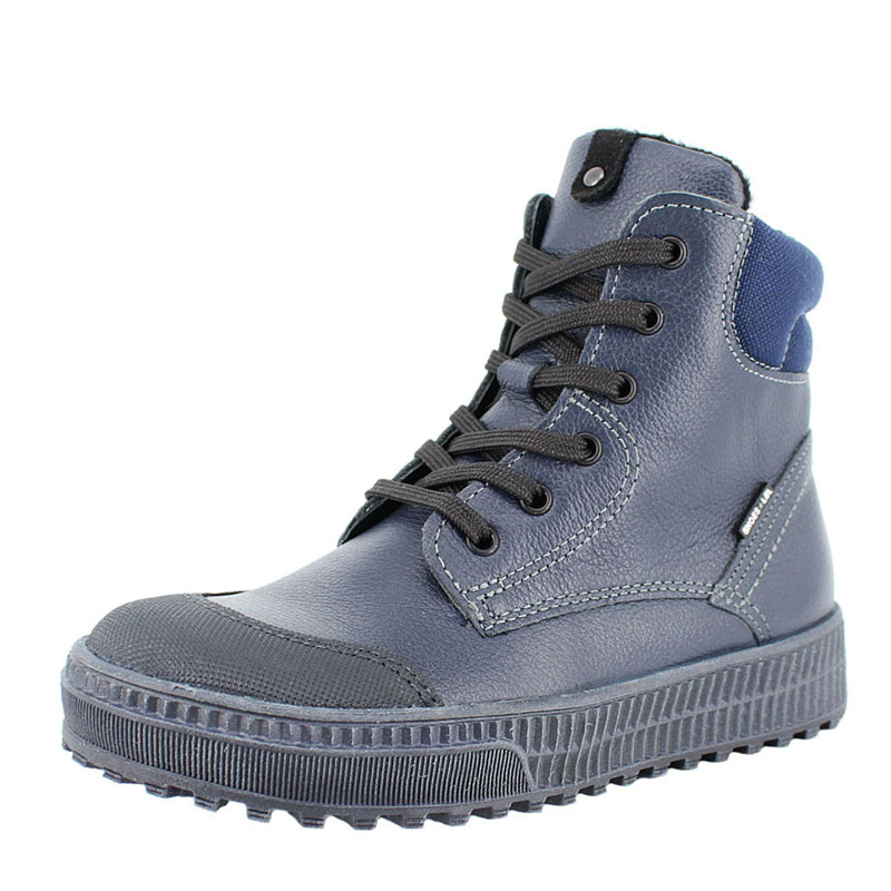 Ботинки байка, артикул 1704, цвет синий купить в интернет-магазине Shoeslel с доставкой по России