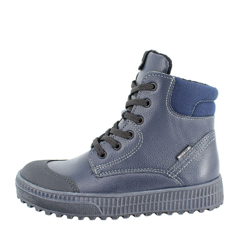 Ботинки байка, артикул 1704, цвет синий купить в интернет-магазине Shoeslel с доставкой по России