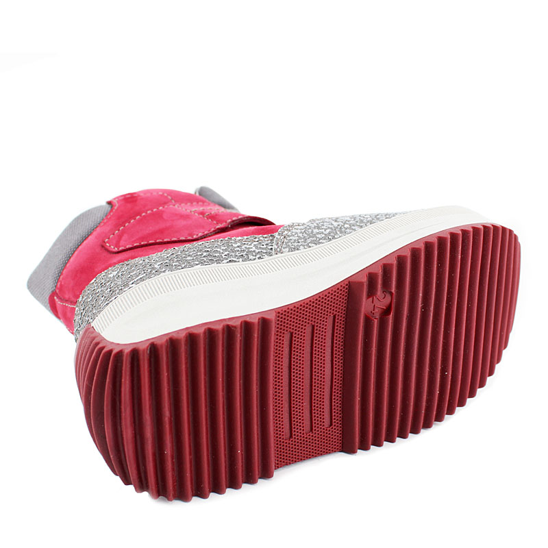 Сапожки малодетские нат.мех, артикул 1711, цвет брусничный купить в интернет-магазине Shoeslel с доставкой по России