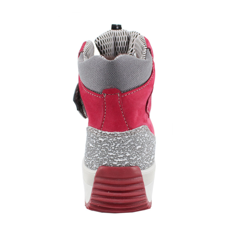 Сапожки малодетские нат.мех, артикул 1711, цвет брусничный купить в интернет-магазине Shoeslel с доставкой по России