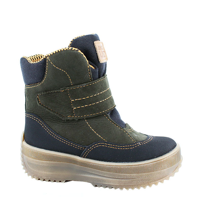 Сапожки малодетские нат.мех, артикул 1711, цвет оливковый купить в интернет-магазине Shoeslel с доставкой по России