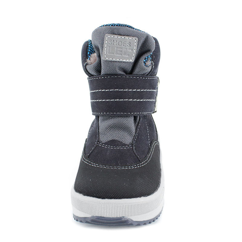 Сапожки малодетские нат.мех, артикул 1711, цвет синий купить в интернет-магазине Shoeslel с доставкой по России