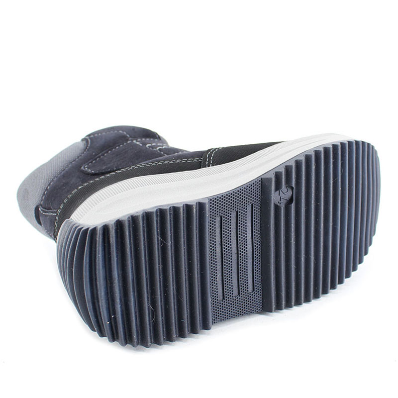 Сапожки малодетские нат.мех, артикул 1711, цвет синий купить в интернет-магазине Shoeslel с доставкой по России