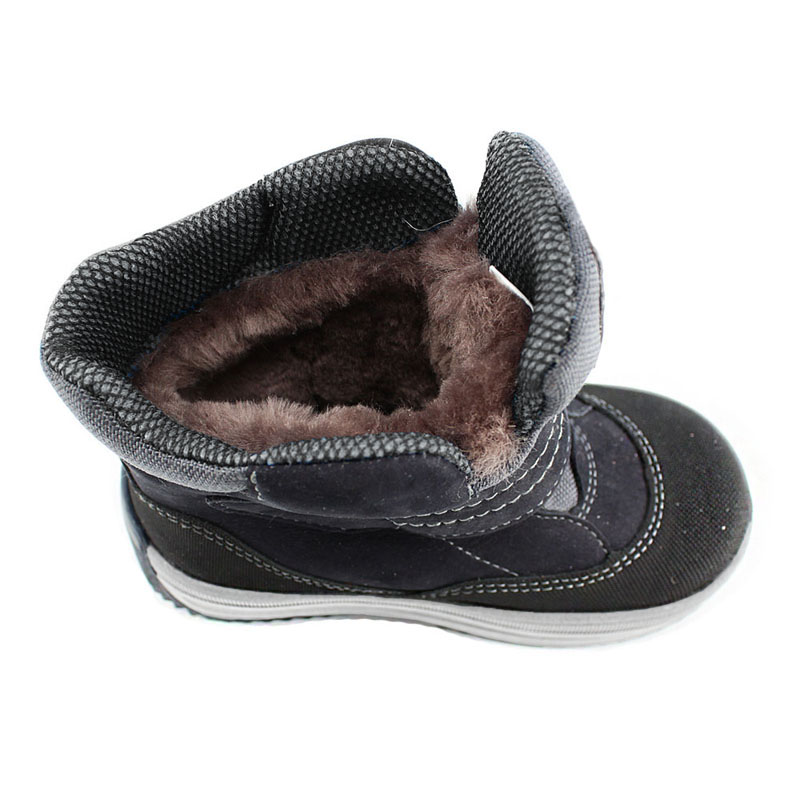 Сапожки малодетские нат.мех, артикул 1711, цвет синий купить в интернет-магазине Shoeslel с доставкой по России