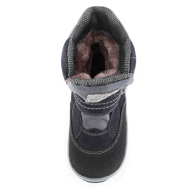 Сапожки малодетские нат.мех, артикул 1711, цвет синий купить в интернет-магазине Shoeslel с доставкой по России