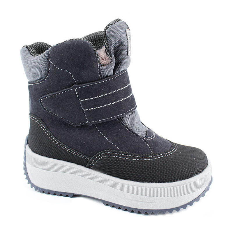 Сапожки малодетские нат.мех, артикул 1711, цвет синий купить в интернет-магазине Shoeslel с доставкой по России